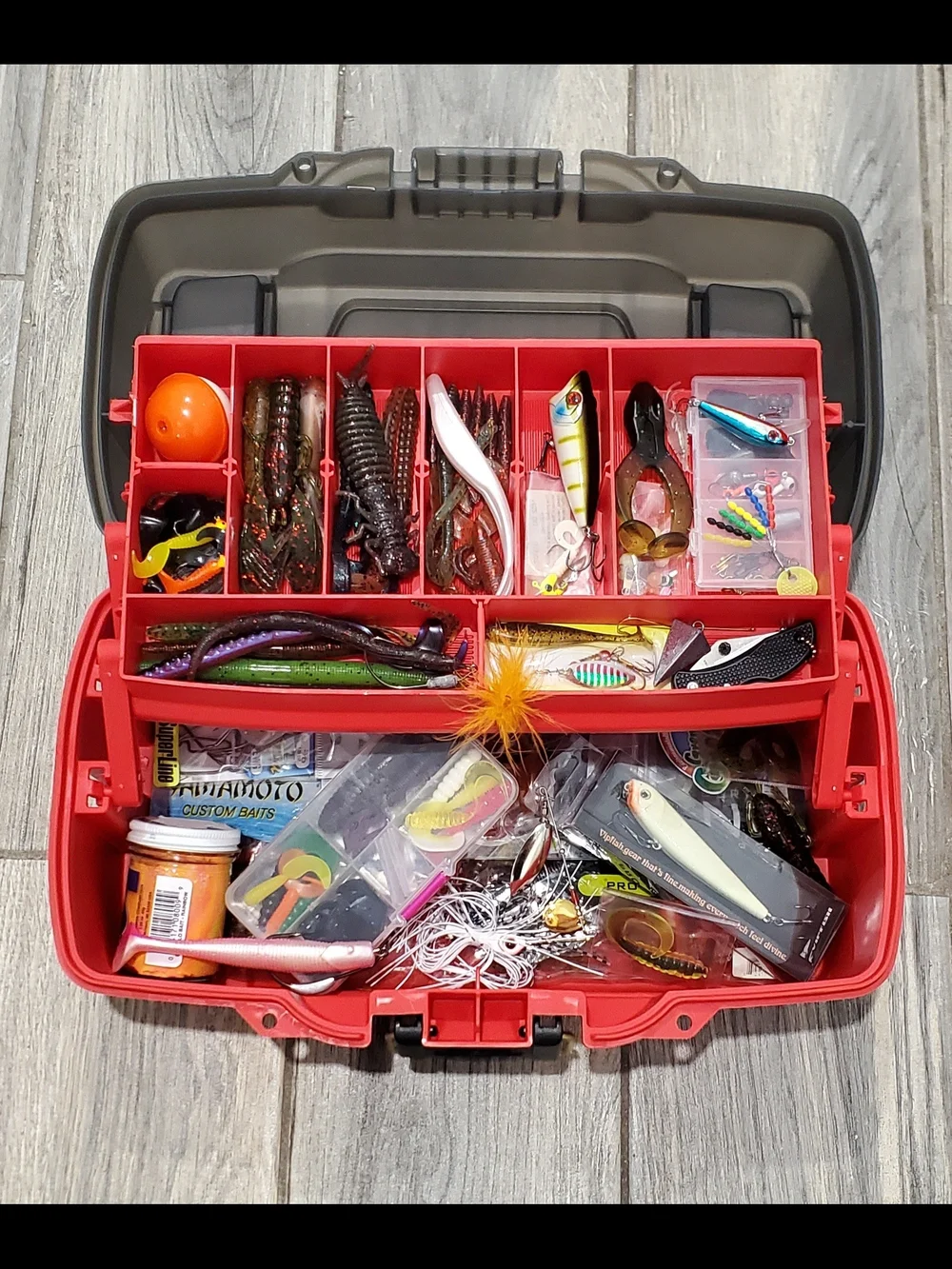 Tackle Box Red